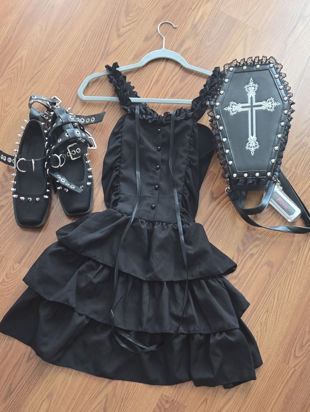 Black Lolita Gothic Dress Never Worn